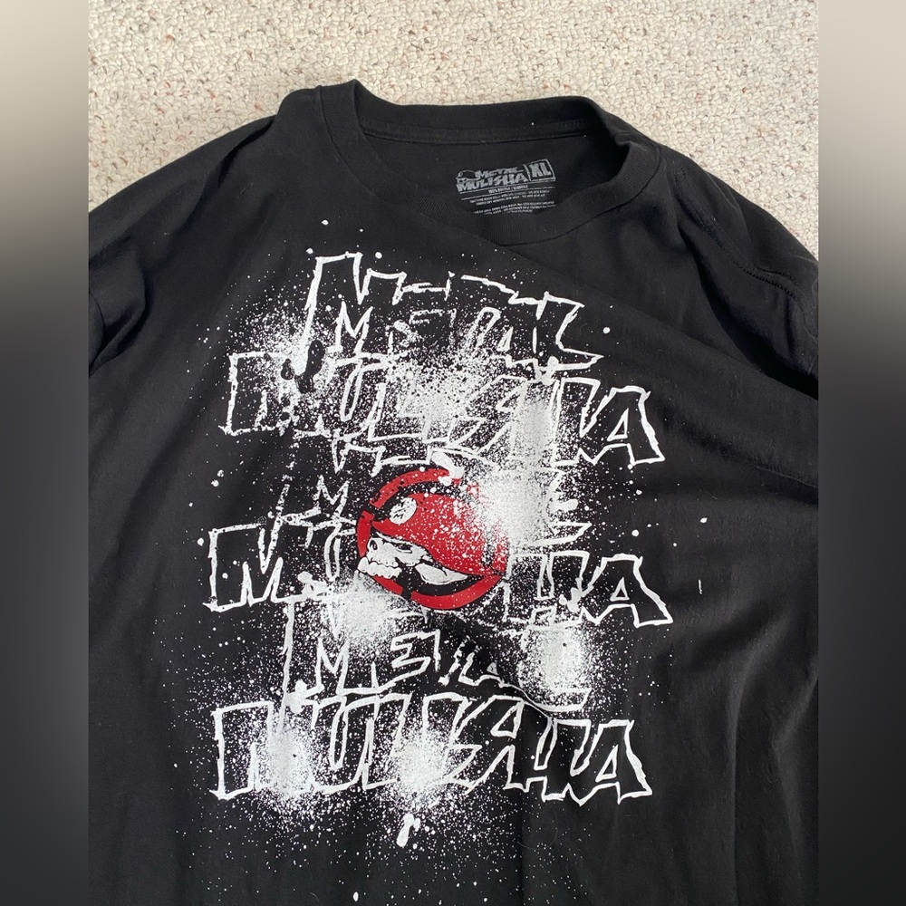Metal Mulisha XL Long Sleeve With Front graphic new never worn Black